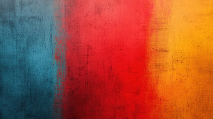 Colorful Abstract Background with Vibrant Red, Blue, and Yellow Tones