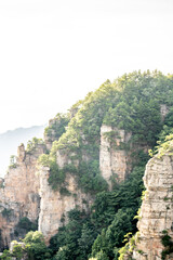 Zhangjiajie scenic area in Hunan Province, China