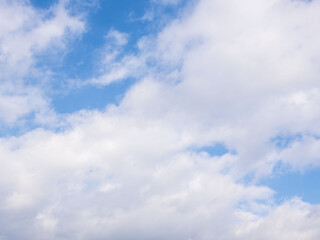 冬の青空と白い雲59