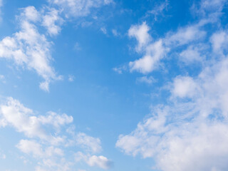 Fototapeta premium 冬の青空と白い雲63