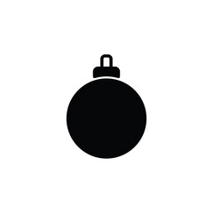 Fototapeta premium christmas ball isolated on white