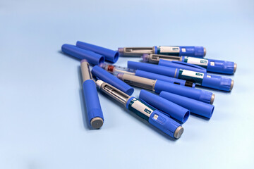 Ozempic Insulin injection pen or insulin cartridge pen for diabetics and weight loss.