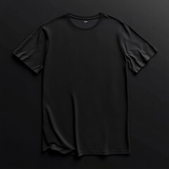 black thsirt mockup