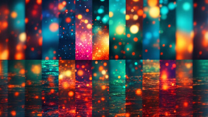 Immersive radiant artwork filled with dynamic bokeh and fantasy lights, creating a captivating visual experience.