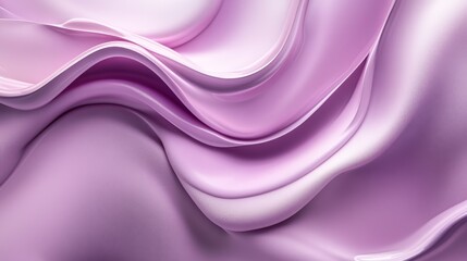 Obraz premium Abstract Lavender Waves Flowing Smoothly Elegant Design