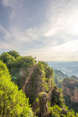 Fototapeta premium Zhangjiajie scenic area in Hunan Province, China