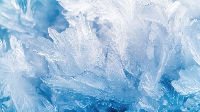 Intricate Frozen Crystals