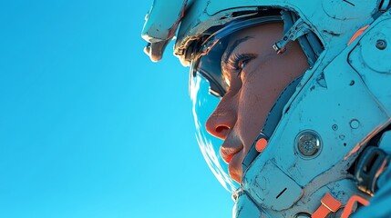 Blueprints for a futuristic AI robot, featuring cutting-edge technology, advanced design concepts, and digital schematics for a humanoid machine, showcasing the future of robotics and automation.