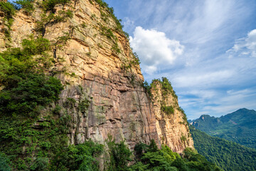 Zhangjiajie scenic area in Hunan Province, China