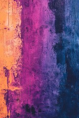 Orange purple blue grainy vertical background abstract vibrant color gradient noise texture backdrop, Generative AI