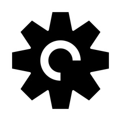 Gear Cogwheel Solid Icon