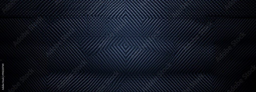 Aufkleber Abstract dark blue geometric background with intersecting lines creating a hypnotic pattern.