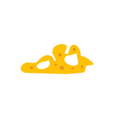melted cheese vector
