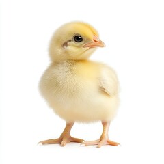 chick isolated on white background