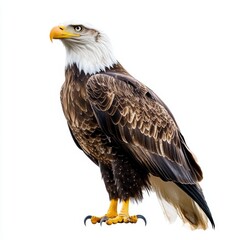 Obraz premium Eagle animal isolated on white background