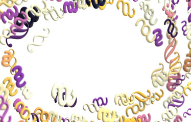 3d Symbol of Law and Justice - Paragraph / section sign - 3D Rendering