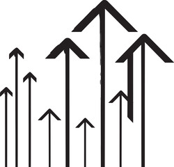 arrow icon symbols set colorful art illustration