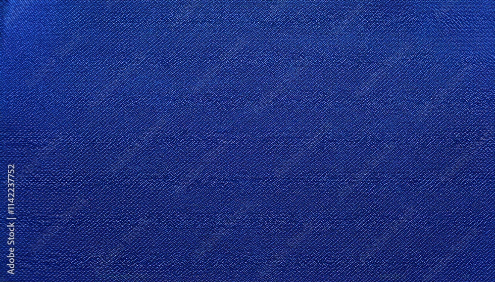 Aufkleber high resolution close-up of blue woven fabric texture. detailed textile material pattern for design 
