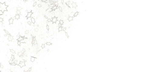 stars gold modern frame in 3d