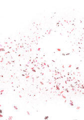 3d Sales icons floating in the air 3D rendering