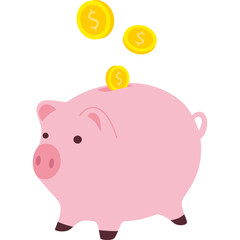 Piggy Bank Illustration