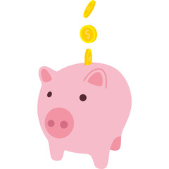 Piggy Bank Illustration