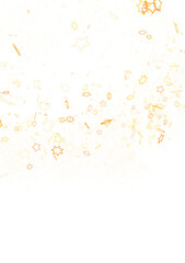 Stars - Festive christmas card. Isolated illustration white background. -