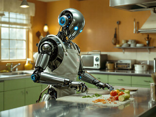 obot, android, cyborg, humanoid