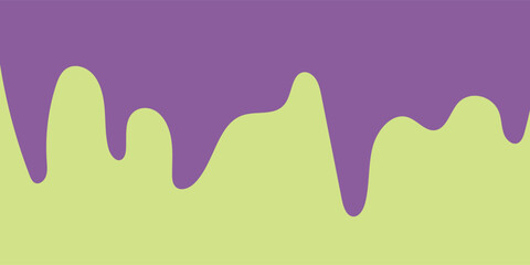 Obraz premium The paint is dripping. Vector illustration on transparent background. black paint is editable.