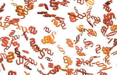 using 3D rendering digital paragraph