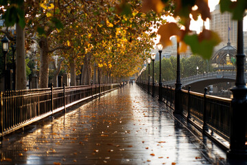 Obraz premium Melbourne In Winter