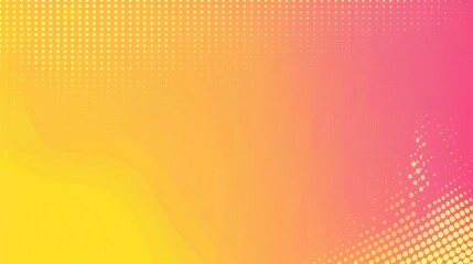 Abstract Yellow and Pink Background