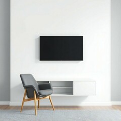 3d render of a modern interior