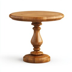 table isolated on white background