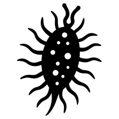 Hydrozoan silhouette vector art illustration