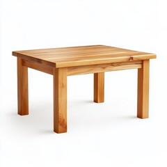 table isolated on white background