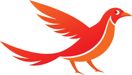 Obraz premium Beautiful Bird Illustration – Stunning Artwork for Home or Office Decor