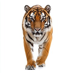 Fototapeta premium tiger isolated on white background