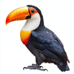 Toucan isolated on white background
