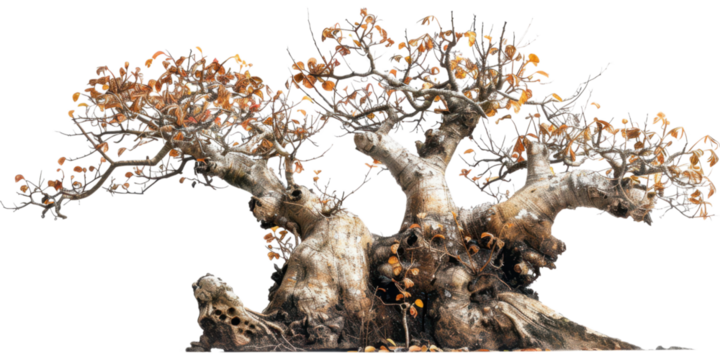 Intricate Bonsai Tree of Artful Design