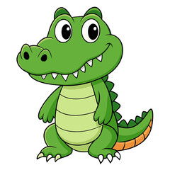 Naklejka premium cartoon frog