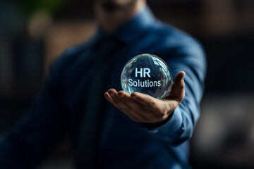 Human Resources Solutions Concept