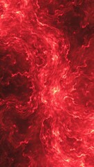 Fiery crimson swirls, dynamic texture, intense energy, paint,crimson