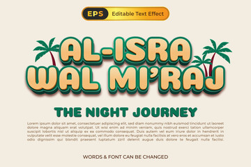 a poster for the night journey alisra wal mi'raj