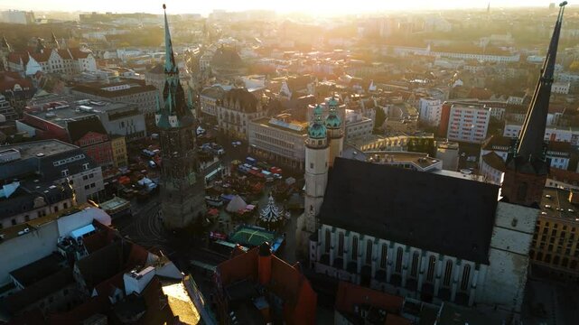 Christmas Market of Halle (Saale), Germany