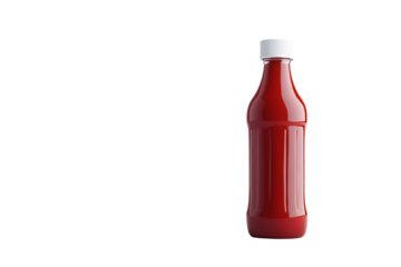 a bottle of ketchup