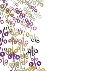 3d Sales icons floating in the air 3D rendering