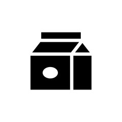 milk carton, milk box icon