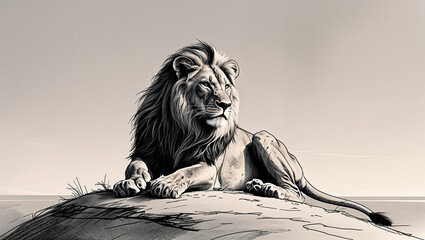 Safari Animals Collection: Lions, Elephants, Zebras, Cheetahs, Giraffes, Rhinos, Wildlife Illustrations, African Savannah Landscapes, Majestic Jungle Animals, Safari Scenes, Exotic Wildlife Background