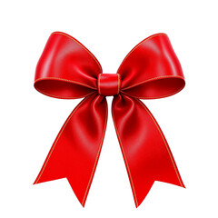 red ribbon bow